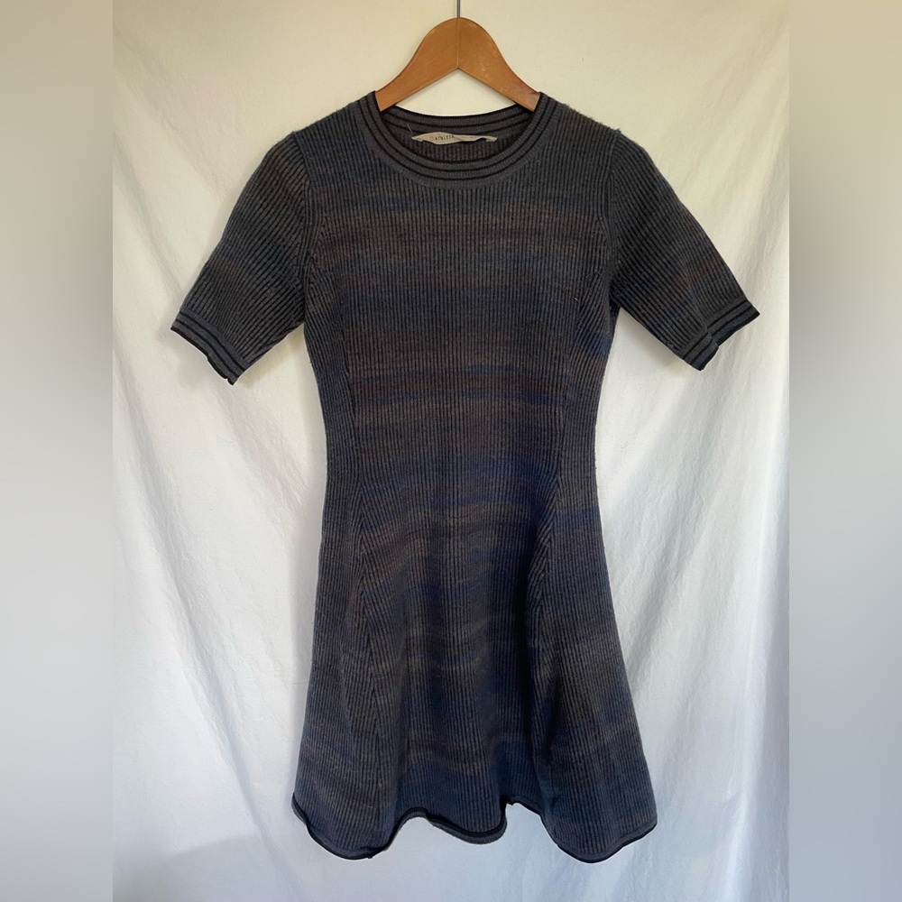 Athleta Wool-blend Fit and Flare Dress